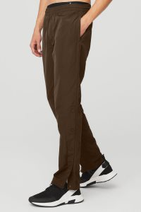 Alo Yoga Legend Snap Pant Sporthosen Kaffee | NVFUEMG-92