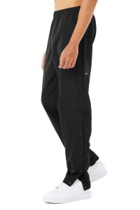 Alo Yoga Legend Snap Pant Sporthosen Schwarz | AENTGRW-69