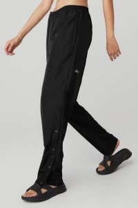 Alo Yoga Legend Snap Pant Sporthosen Schwarz | HQIMVYK-75
