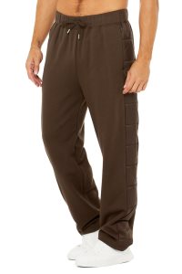 Alo Yoga Mash Up Sweatpant Sporthosen Kaffee | YHQKJCE-72
