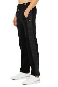 Alo Yoga Mash Up Sweatpant Sporthosen Schwarz | LVYSMTN-25
