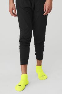 Alo Yoga Men's Performance Tab Socken Schwarz | KVWGBEY-06