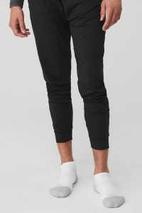Alo Yoga Men's Performance Tab Socken Weiß Grau | HNVYFTL-56