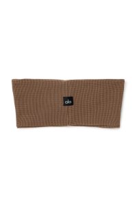 Alo Yoga Micro Waffle Stirnband Kaffee | XQHGKUJ-07