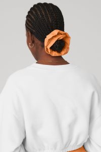 Alo Yoga Oversized Scrunchie Stirnband Orange | GMAPHSN-73