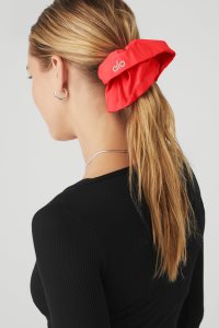 Alo Yoga Oversized Scrunchie Stirnband Rot | EZWVBUK-27