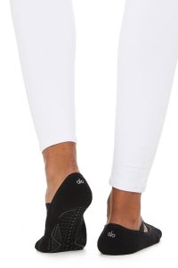 Alo Yoga Pivot Barre Barre Socken Schwarz | TPLYDVN-14