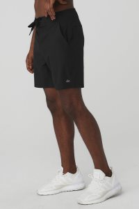 Alo Yoga Plow Board Kurze Hose Schwarz | JTSAUXO-78