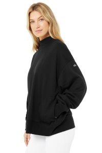 Alo Yoga Refresh Long Sleeve Schwarz | WATGZMF-01