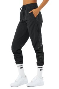 Alo Yoga Remix Pant Sporthosen Schwarz | VJXHTAB-08