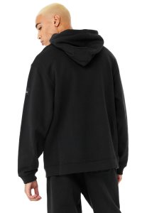 Alo Yoga Renown Heavy Weight Hoodie Schwarz | FWUGQRH-92