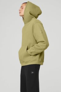 Alo Yoga Renown Heavy Weight Hoodie Senfgelb | XVRIHAP-73