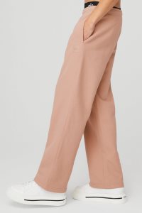 Alo Yoga Renown Heavy Weight Sweatpant Sporthosen Rosa | CGJKBAH-98