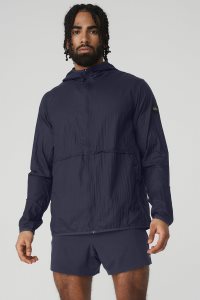 Alo Yoga Repeat Jacke Navy | GLSUXMO-18