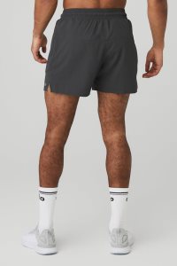 Alo Yoga Ripstop 7 On-Set Kurze Hose Dunkelgrau | SOTRPXI-02
