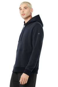 Alo Yoga Runyon Hoodie Navy | VIQHWLE-49