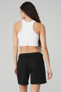 Alo Yoga Seamless Delight High Neck Muskelshirt Weiß | ZDGORAN-68