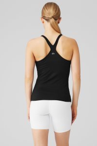 Alo Yoga Select Muskelshirt Schwarz | HCVOWAN-45