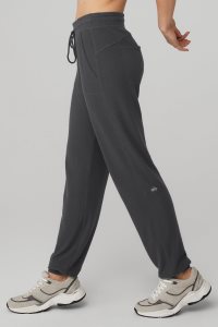 Alo Yoga Soho Sweatpant Sporthosen Dunkelgrau | BKIVUZQ-50