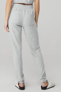Alo Yoga Soho Sweatpant Sporthosen Grau | NDBGZIV-34