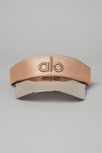 Alo Yoga Solar Visor Kappen Beige | LFCYNGJ-49