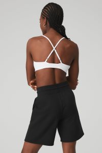 Alo Yoga Splendor BHs Weiß | SMULFQZ-24