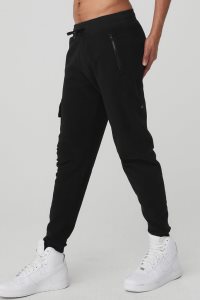 Alo Yoga Streetside Sweatpant Sporthosen Schwarz | NMISYTJ-95