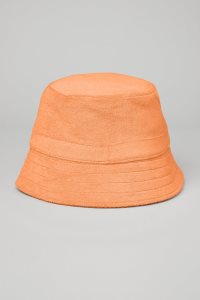 Alo Yoga Terry Beachside Bucket Kappen Orange | QJVDPFT-85