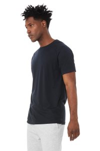 Alo Yoga The Triumph Crew Neck Tee Short Sleeve Navy | RPUACFX-39
