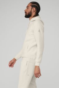 Alo Yoga The Triumph Hoodie Beige | JOYDSVR-89