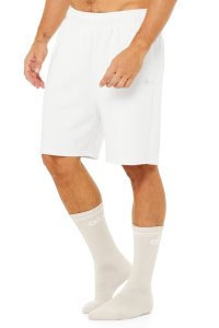 Alo Yoga Throwback Socken Beige Weiß | VPKGZHN-86