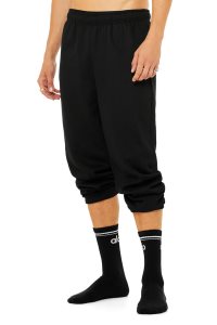 Alo Yoga Throwback Socken Schwarz Weiß | EVQIBTL-43