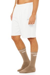 Alo Yoga Throwback Socken Weiß | MCITSLZ-79