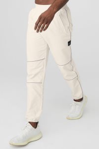 Alo Yoga Torrent Track Sweatpant Sporthosen Beige | QBAFWSM-51