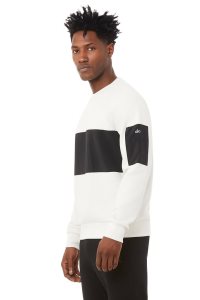 Alo Yoga Traverse Hoodie Beige Schwarz | SOJUIZF-91