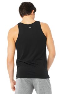 Alo Yoga Triumph Muskelshirt Schwarz | HFLITEX-28