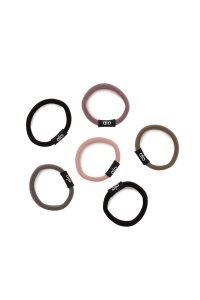 Alo Yoga Untangled Hair Tie 6-Pack Stirnband Beige Mehrfarbig | UGRJEWY-51