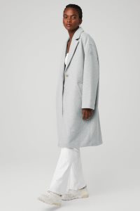 Alo Yoga VIP Blazer Trench Lässige Mäntel Grau | PEHILVF-24