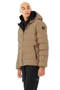 Alo Yoga Vail Puffer Jacke Dunkelgrau | KQGNABU-57