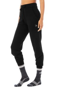 Alo Yoga Wolle-Tech Crew Socken Dunkelgrau | TUFXHWK-79